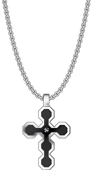 Collana Zancan Uomo Hi Teck in Acciaio EHC167 ZANCAN - EHC167 ZANCAN